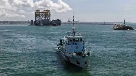 重型海洋牧場平臺“龍宮號”在廣東揭陽安家